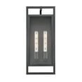 thumbnail image 1 of Millennium Lighting  Agatha 2 Light Outdoor Wall Sconce in Textured Black 19.6  Inch, 1 of 5