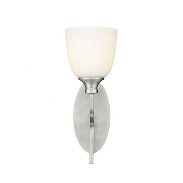 Millennium Lighting  Alberta 1 Light Wall Sconce Brushed Nickel