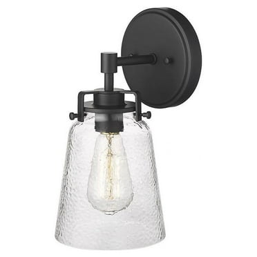 4411-MB-Millennium Lighting-Amberose - 1 Light Wall Sconce-12 Inches Tall and 6 Inches Wide-Matte Black Finish