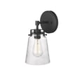 thumbnail image 1 of 4411-MB Millennium Lighting Amberose - 1 Light Wall Sconce-12 Inches Tall and 6 Inches Wide-Matte Black Finish, 1 of 3