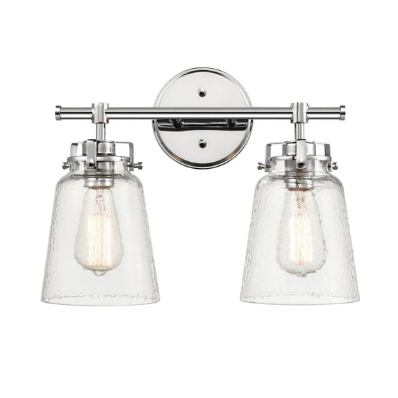 Amberose 2 - Light Chrome Wall Sconce