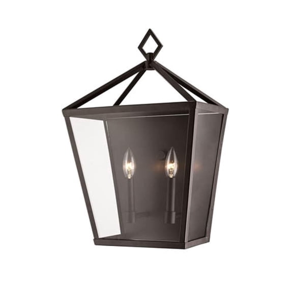 2532-PBZ Millennium Lighting Arnold - 2 Light Outdoor Wall Bracket-20 Inches Tall and 13 Inches Wide-Powder Coat Bronze Finish