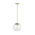 thumbnail image 1 of Millennium Lighting  Avell 1 Light Pendant with Clear Glass Shades Modern Gold, 1 of 4