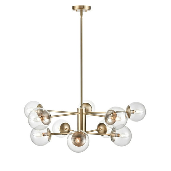 Millennium Lighting - Avell - 10 Light Chandelier-11 Inch Tall and 36 Inch Wide