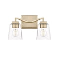 thumbnail image 1 of Millennium Lighting  Avenna 2/3 Light Vanity Fixture 2 Light - Modern Gold, 1 of 5
