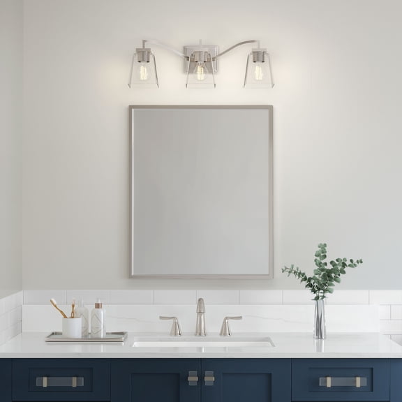 Millennium Lighting Avenna 2/3 Light Vanity Fixture 3 Light - Polished Nickel