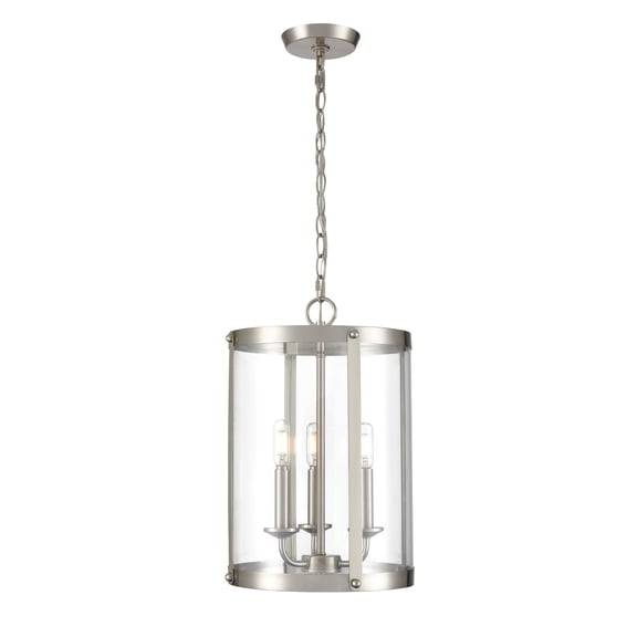 Millennium Lighting Aydenn 3 Light Pendant Fixture 17 Inch - Brushed Nickel