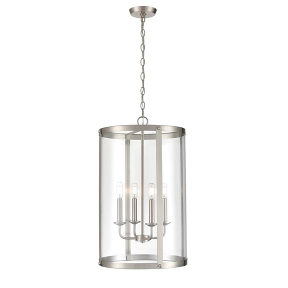 Millennium Lighting Aydenn 3 Light Pendant Fixture 21 Inch - Brushed Nickel