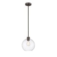 thumbnail image 1 of Millennium Lighting  Basin 1 Light Outdoor Hanging Pendant with Clear Glass Shades Powder Coat Bronze, 1 of 4