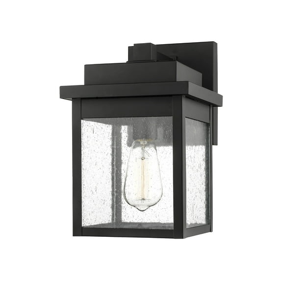 Millennium Lighting Belle Chasse 1 Light Outdoor Wall Sconce Powder Coat Black Black