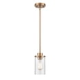 thumbnail image 1 of Millennium Lighting  Beverlly 1 Light Mini-Pendant Modern Gold Gold, 1 of 5