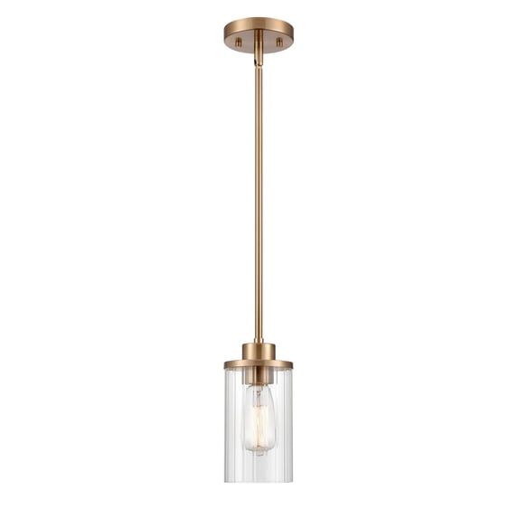 Millennium Lighting Beverlly 1 Light Mini-Pendant Modern Gold Gold