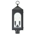 thumbnail image 1 of Millennium Lighting  Bratton 2 Light Outdoor Post Lantern in Powder Coat Black, 1 of 5