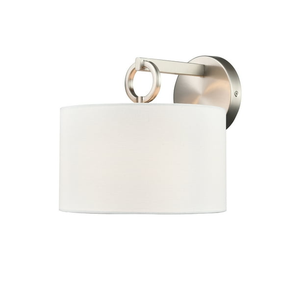 Millennium Lighting Braxstan 1 Light Wall Sconce - 9.625 Inch Brushed Nickel