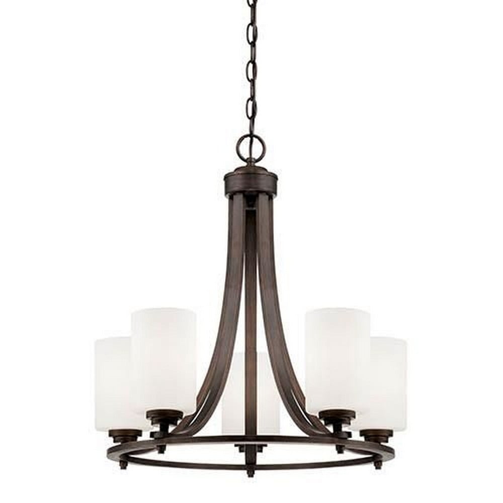 Bristo Elegance Rubbed Bronze 5-Light Chandelier