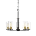 thumbnail image 1 of Millennium Lighting 3485 Pasadena 5 Light 26" Wide Chandelier - Bronze, 1 of 2