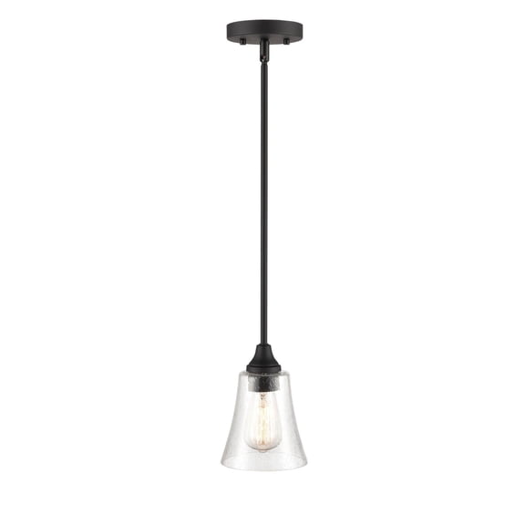 2121-MB Millennium Lighting Caily - 1 Light Pendant-46.25 Inch Tall and 5.75 Inch Wide-Matte Black Finish