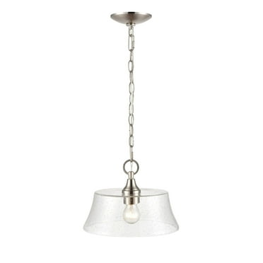2111-BN-Millennium Lighting-Caily - 1 Light Pendant-8.4 Inch Tall and 11.5 Inch Wide-Brushed Nickel Finish    -Traditional Installation