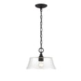 thumbnail image 1 of 2111-MB Millennium Lighting Caily - 1 Light Pendant-8.4 Inch Tall and 11.5 Inch Wide-Matte Black Finish    -Traditional Installation, 1 of 4