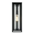 thumbnail image 1 of Millennium Lighting  Caleb 1 Light Outdoor Wall Sconce in Textured Black 16.5  Inch, 1 of 5