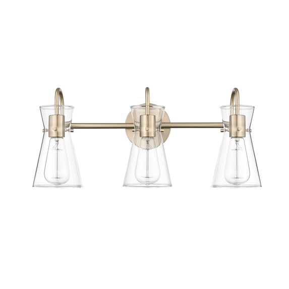 Millennium Lighting Camellia 2/3/4 Light Vanity Fixture 3 Light - Modern Gold