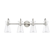 Moen Eva 2-Light Bath Vanity Fixture - Oil Rubbed Bronze, Frosted Glass, Dual Mount, Up/Down Lighting