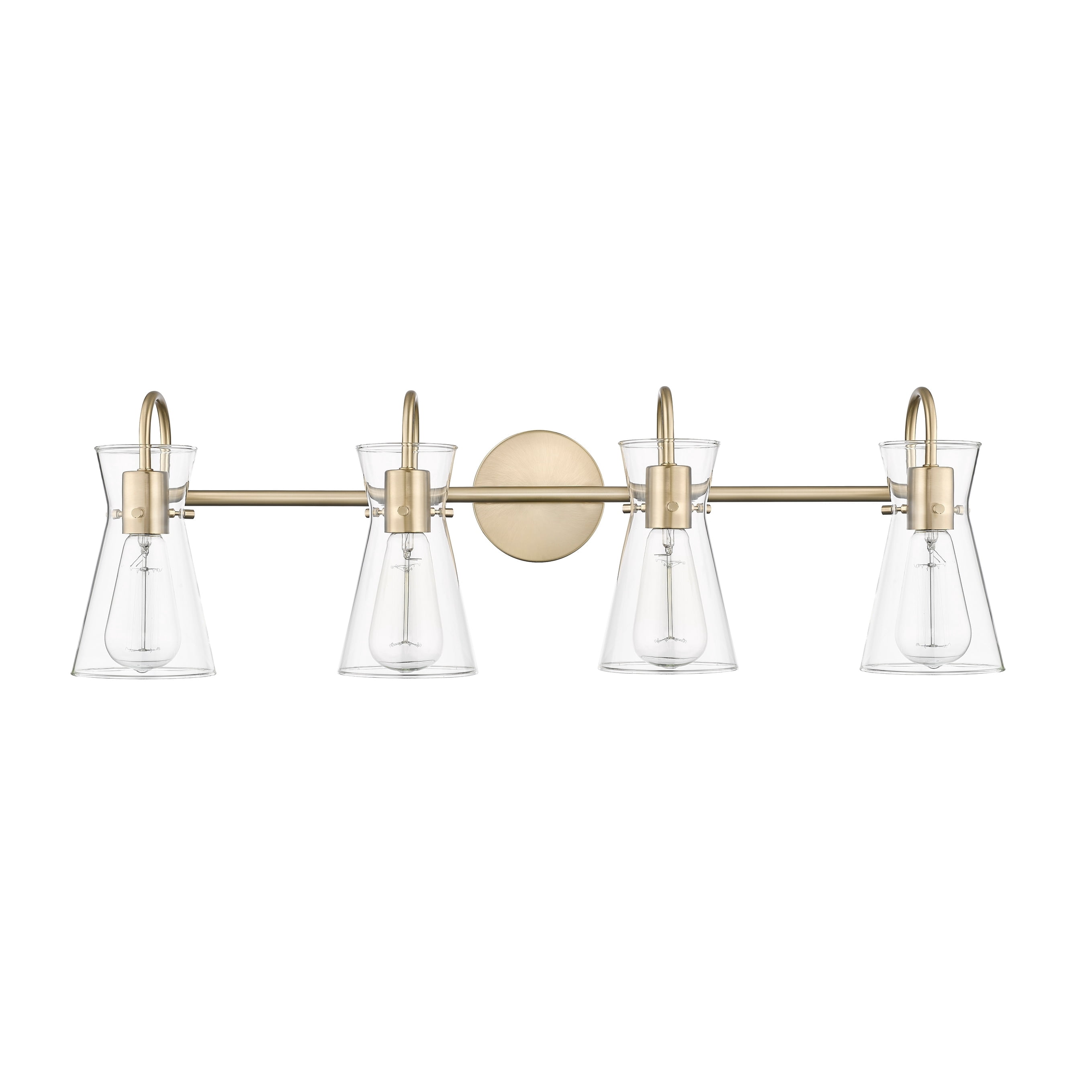 Millennium Lighting  Camellia 2/3/4 Light Vanity Fixture 4 Light - Modern Gold