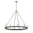 thumbnail image 1 of 9508-MB/MG-Millennium Lighting-Carruth - 8 Light Chandelier-30.2 Inch Tall and 36 Inch Wide     -Traditional Installation, 1 of 7