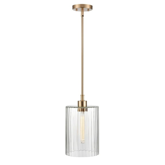 Millennium Lighting  Chastine 1 Light Pendant Fixture Modern Gold Matte Gold
