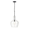 thumbnail image 1 of 4211-MB Millennium Lighting Corra - 1 Light Pendant-18 Inch Tall and 11.75 Inch Wide-Matte Black Finish    -Traditional Installation, 1 of 15