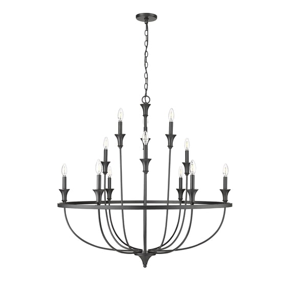 Millennium Lighting Decco 6 Chandelier Ceiling Light - 6 Lights