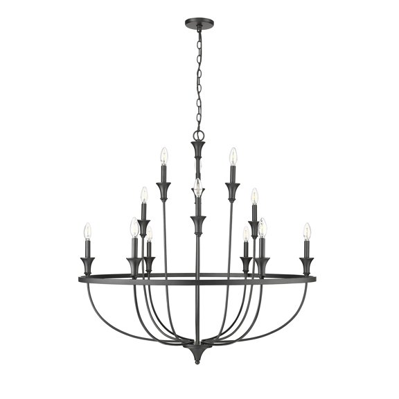 Millennium Lighting Decco 6 Chandelier Ceiling Light - 6 Lights