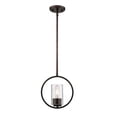 thumbnail image 1 of Millennium Lighting 46" 1 Light Metal Mini-Pendant Light in Rubbed Bronze, 1 of 3
