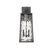 Millennium Lighting Dutton 1 Light Outdoor Wall Sconce in Powder Coat Black 23.5 Inch