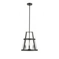 thumbnail image 1 of Millennium Lighting  Edelweiss Light 4 Pendant Fixture 18 Inch - Matte Black, 1 of 7