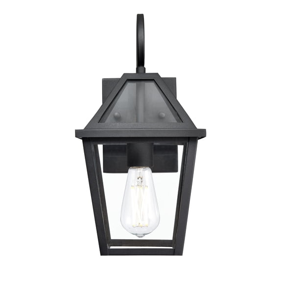 Millennium Lighting  Eston 1 Light Outdoor Wall Sconce in Textured Black - 13.75  Inch