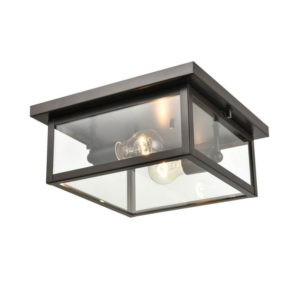 Millennium Lighting Evanton 2 Light Outdoor Fixture in Powder Coat Bronze