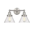 thumbnail image 1 of Eyden 2 - Light Brushed Nickel/Silver Wall Sconce, 1 of 6