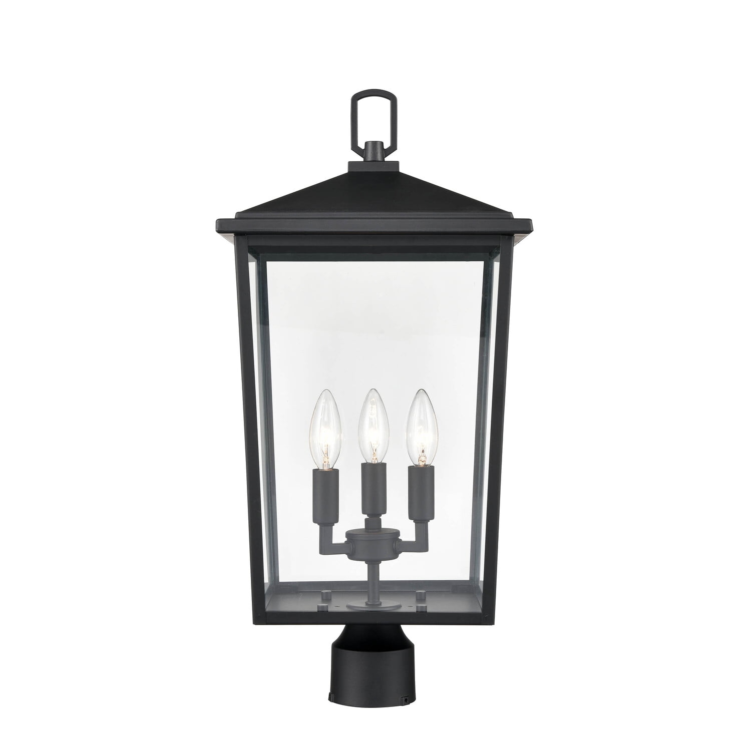 Millennium Lighting - Fetterton - 3 Light Outdoor Post Lantern-22.75 Inches Tall