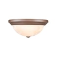 thumbnail image 1 of 4603-BZ Millennium Lighting 2 Light Flush Mount-5.5 Inch Tall and 13 Inch Wide-Bronze Finish, 1 of 2