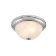 thumbnail image 1 of 4601-CH Millennium Lighting 2 Light Flush Mount-5.5 Inch Tall and 11 Inch Wide-Chrome Finish, 1 of 2