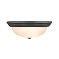 thumbnail image 1 of 4605-MB Millennium Lighting Whitton - 3 Light Flush Mount-5.5 Inch Tall and 5.5 Inch Wide-Matte Black Finish, 1 of 5