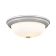 thumbnail image 1 of Millennium Lighting Metal Flushmount Ceiling Light in Satin Nickel finish-Silver, 1 of 4