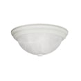 thumbnail image 1 of Millennium Lighting 3-light Metal Flushmount Ceiling Light in Textured White, 1 of 5