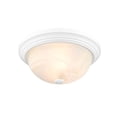 thumbnail image 1 of Millennium Lighting  Metal 3 Light Flush Mount Ceiling Fixture in Multiple Finishes White N/A N/A, 1 of 2
