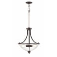 thumbnail image 1 of 3632-RBZ-Millennium Lighting-Forsyth - 2 Light Chandelier-69.25 Inches Tall and 17 Inches Wide-Rubbed Bronze Finish    -Traditional Installation, 1 of 4