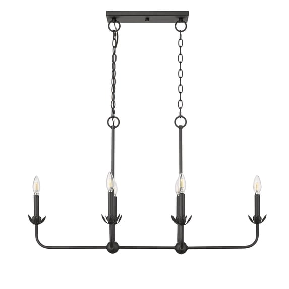 29806-MB Millennium Lighting Freesia - 6 Light Chandelier-22.5 Inch Tall and 38 Inch Wide