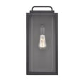 thumbnail image 1 of Millennium Lighting  Gallatin 1 Light Outdoor Wall Sconce in Textured Black 19.2  Inch, 1 of 5