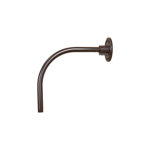 RGN12-ABR-Millennium Lighting-R Series - Goose Neck Shade-12 Inches Tall and 13 Inches Wide-Architectural Bronze Finish
