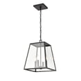thumbnail image 1 of 8014-PBK Millennium Lighting Grant - 4 Light Outdoor Pendant-15.5 Inches Tall and 12 Inches Wide-Powder Coated Black Finish, 1 of 5